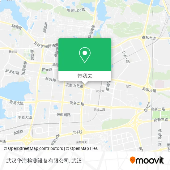 武汉华海检测设备有限公司地图