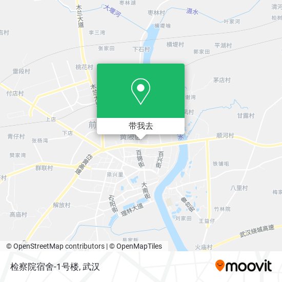 检察院宿舍-1号楼地图