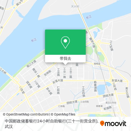 中国邮政储蓄银行24小时自助银行(三十一街营业所)地图