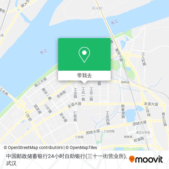 中国邮政储蓄银行24小时自助银行(三十一街营业所)地图