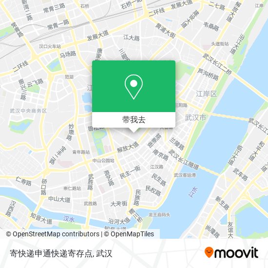 寄快递申通快递寄存点地图