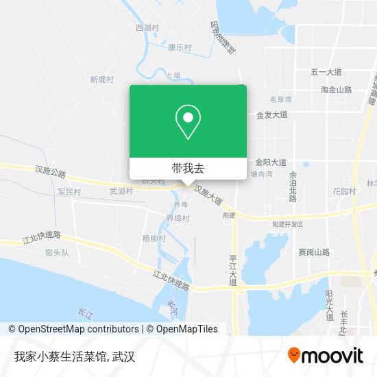 我家小蔡生活菜馆地图