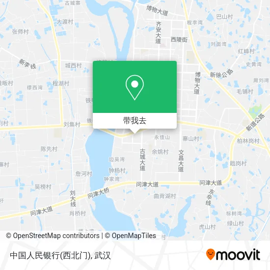 中国人民银行(西北门)地图