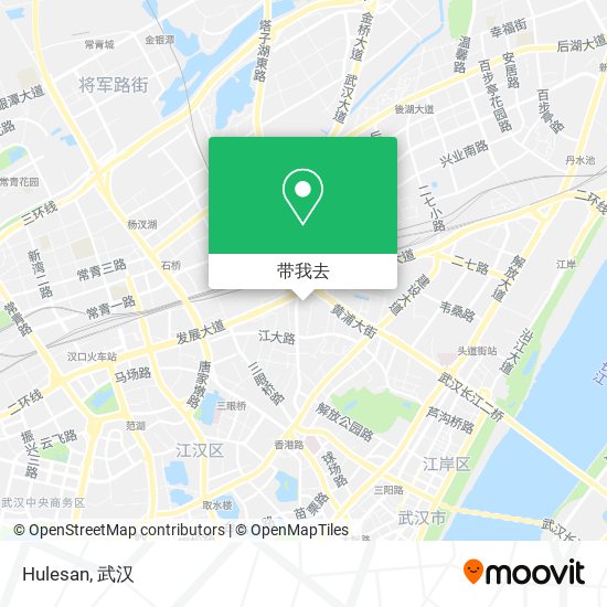 Hulesan地图