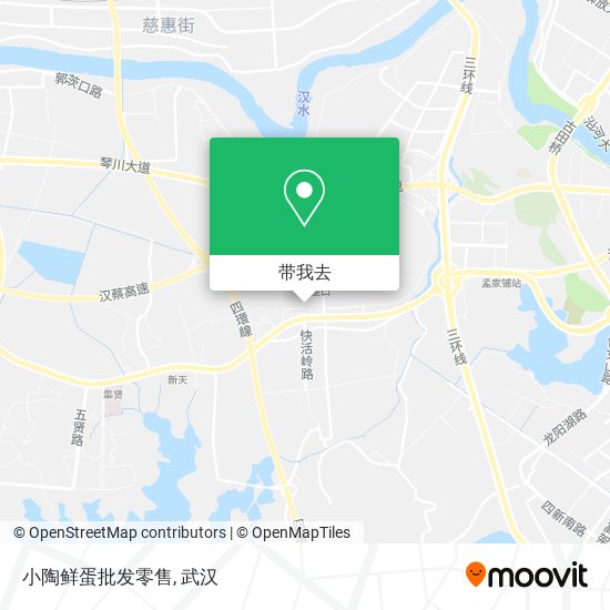 小陶鲜蛋批发零售地图