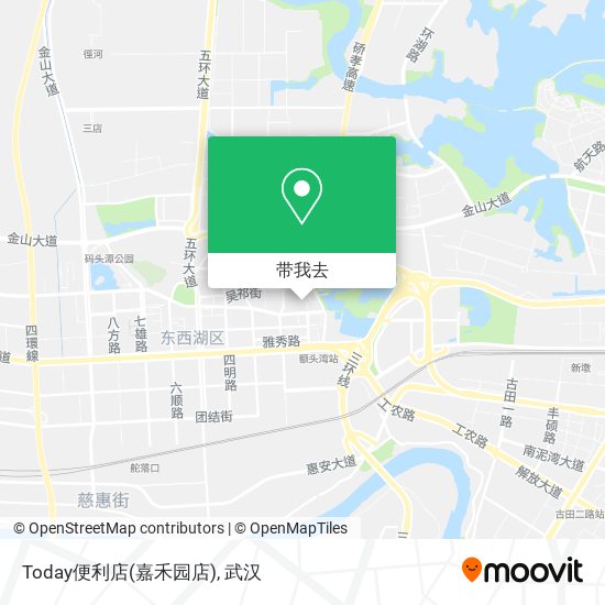 Today便利店(嘉禾园店)地图