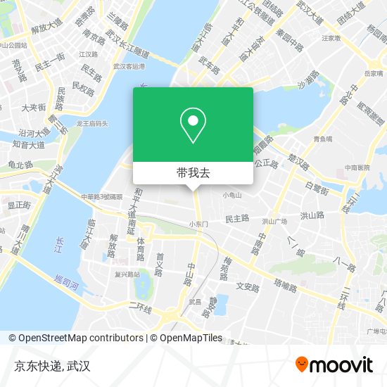 京东快递地图