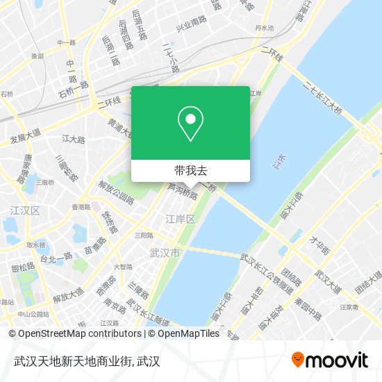 武汉天地新天地商业街地图