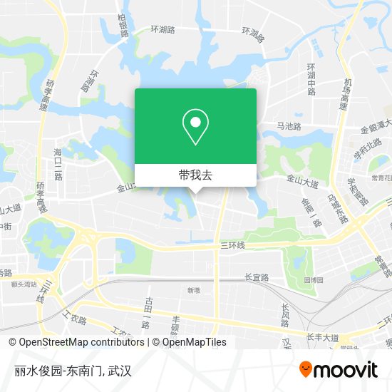 丽水俊园-东南门地图
