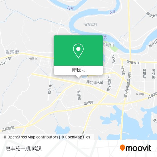 惠丰苑一期地图