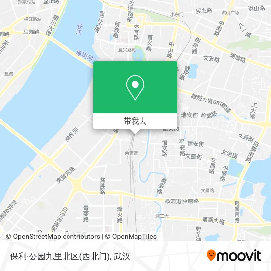 保利·公园九里北区(西北门)地图