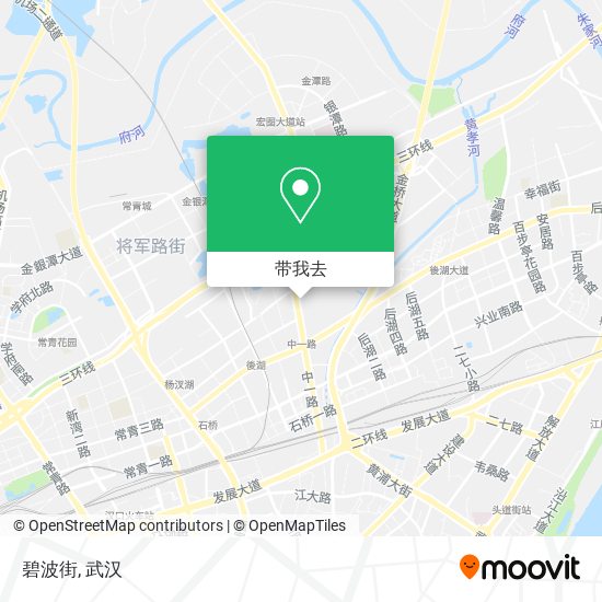 碧波街地图