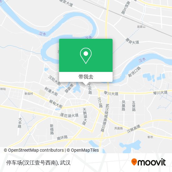 停车场(汉江壹号西南)地图