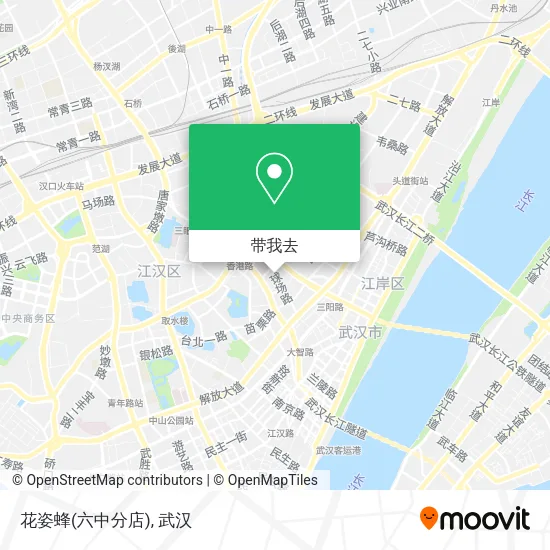 花姿蜂(六中分店)地图