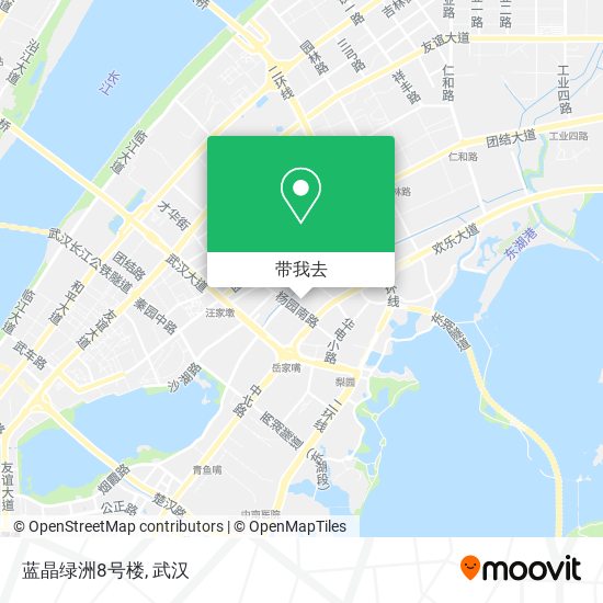 蓝晶绿洲8号楼地图