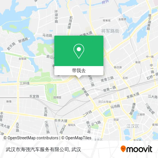 武汉市海强汽车服务有限公司地图