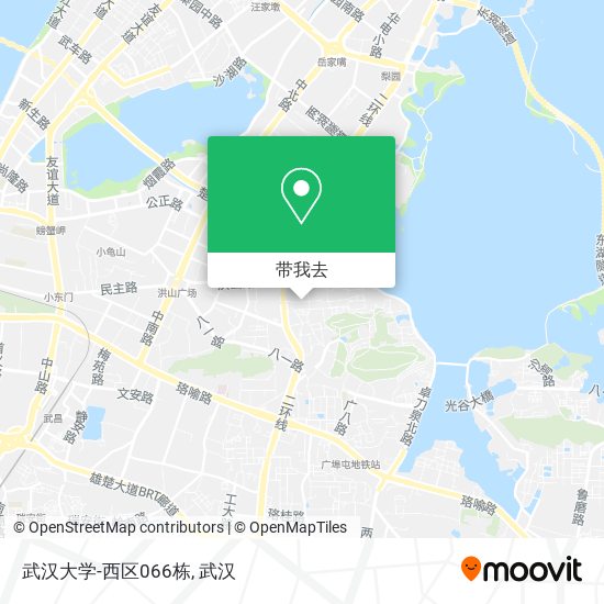 武汉大学-西区066栋地图