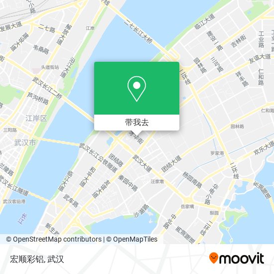 宏顺彩铝地图