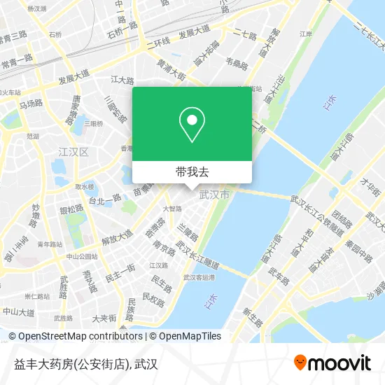 益丰大药房(公安街店)地图