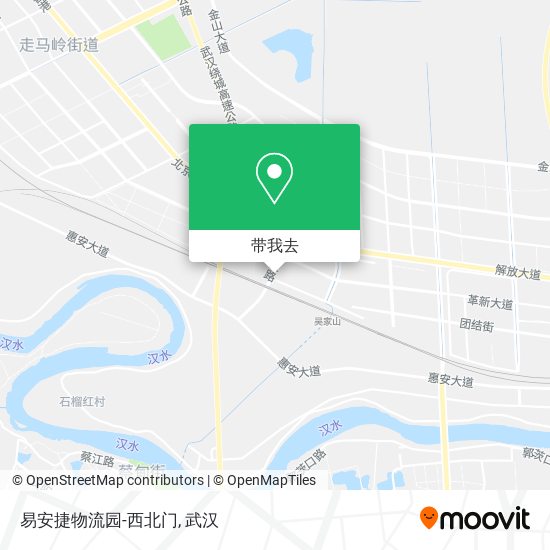 易安捷物流园-西北门地图