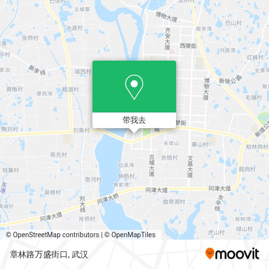 章林路万盛街口地图