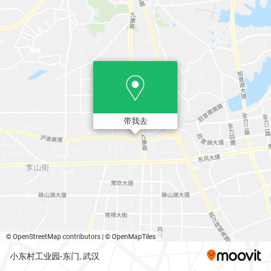 小东村工业园-东门地图