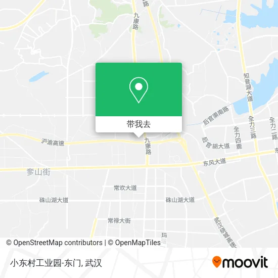 小东村工业园-东门地图