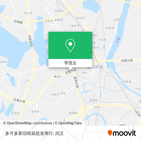 多可多新旧纸箱批发商行地图