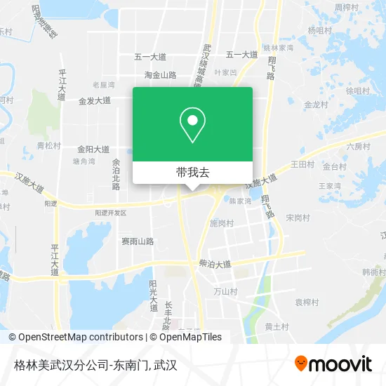 格林美武汉分公司-东南门地图