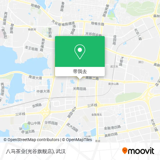 八马茶业(光谷旗舰店)地图