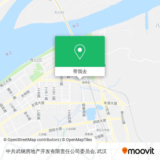 中共武钢房地产开发有限责任公司委员会地图