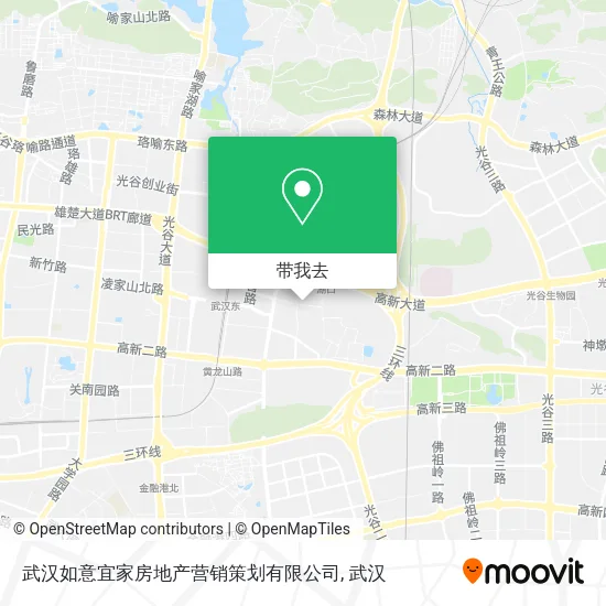 武汉如意宜家房地产营销策划有限公司地图