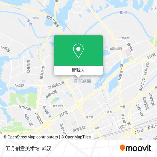 五月创意美术馆地图