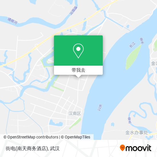 街电(南天商务酒店)地图
