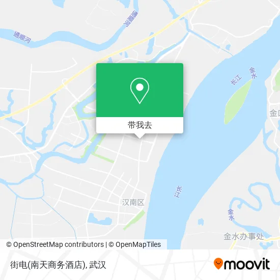 街电(南天商务酒店)地图