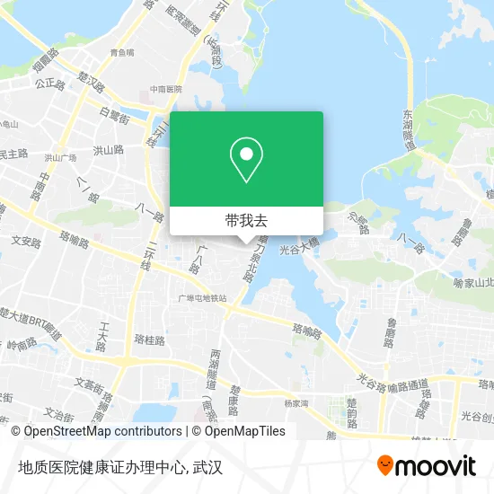 地质医院健康证办理中心地图