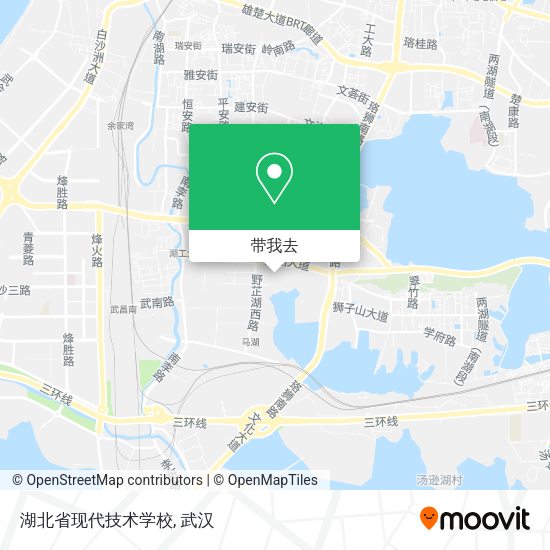 湖北省现代技术学校地图