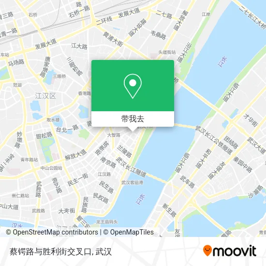 蔡锷路与胜利街交叉口地图