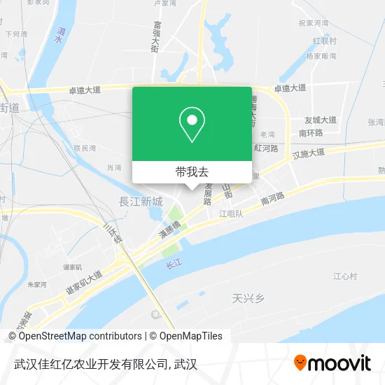 武汉佳红亿农业开发有限公司地图