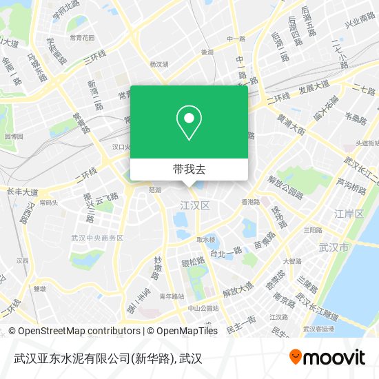武汉亚东水泥有限公司(新华路)地图