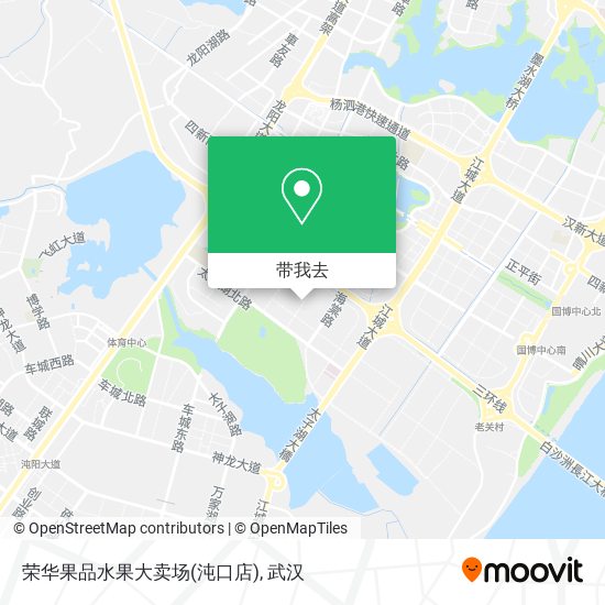 荣华果品水果大卖场(沌口店)地图