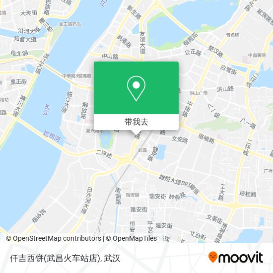 仟吉西饼(武昌火车站店)地图