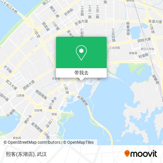 熙客(东湖店)地图