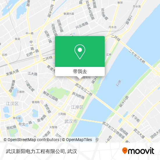 武汉新阳电力工程有限公司地图