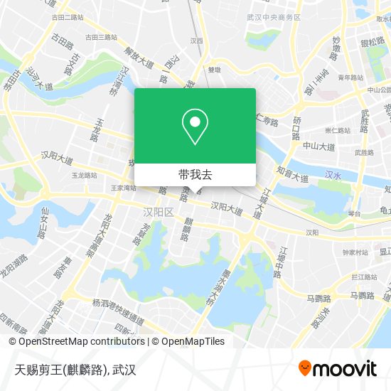 天赐剪王(麒麟路)地图