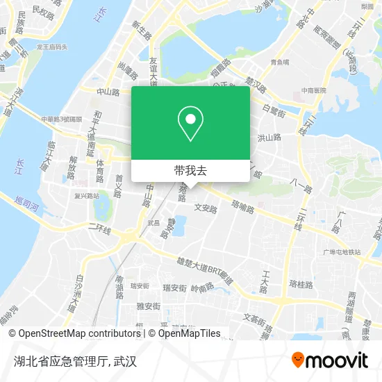 湖北省应急管理厅地图