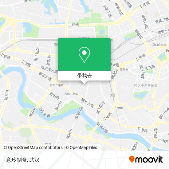 意玲副食地图