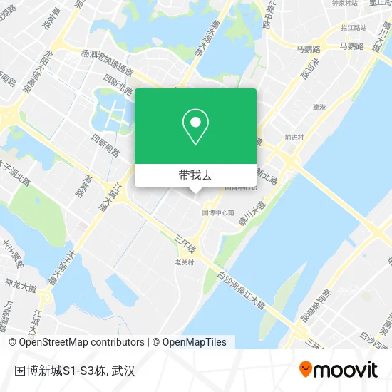 国博新城S1-S3栋地图