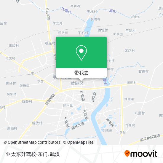 亚太东升驾校-东门地图