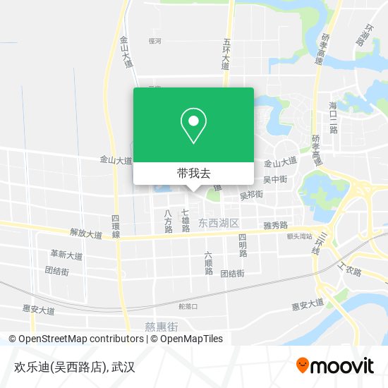 欢乐迪(吴西路店)地图